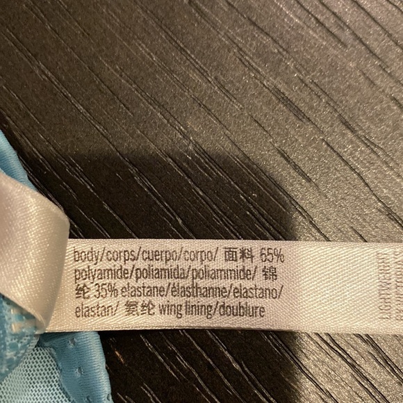 Victoria’s Secret Victoria Sport 34C Sports Bra Padded Mesh Elastic Hem - Picture 6 of 6